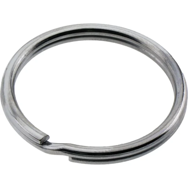 40MM Chrome Keyring