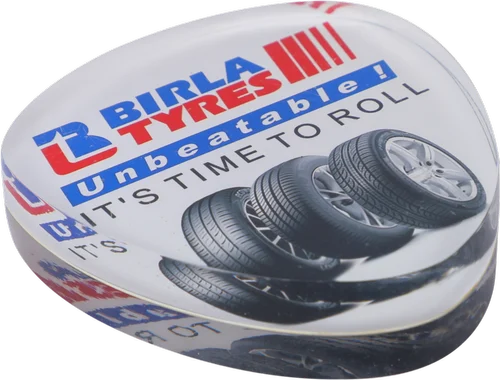 Customised Transparent Acrylic Paper Weight