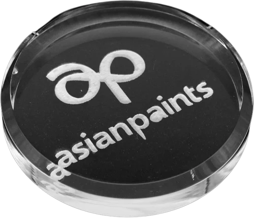 Circle Acrylic Paper Weight