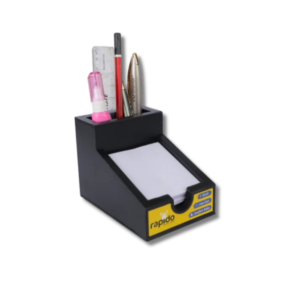 PROMOTIONAL PEN STAND WITH CHIT PAD HOLDER
