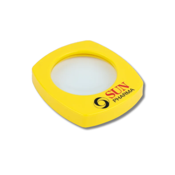 Plastic Paper Weight With Lens