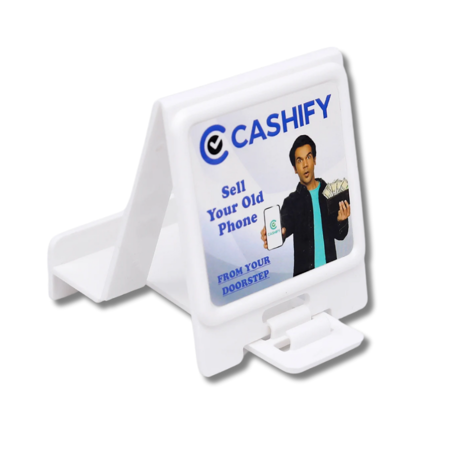 3 PLASTIC PROMOTIONAL MOBILE STAND