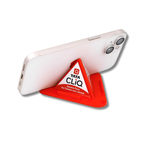 PYRAMID SHAPED DIFFERENT ANGLE ELEVATION PLASTIC MOBILE STAND